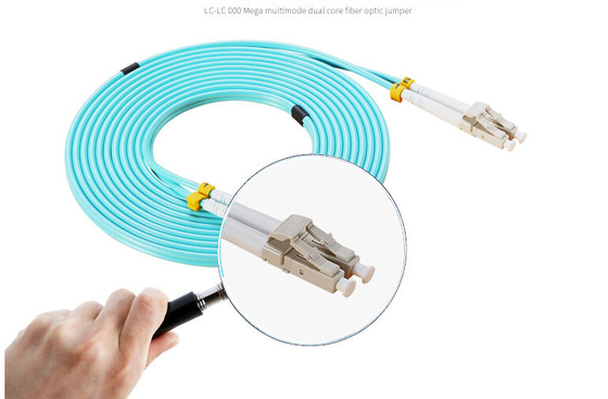 LC Lapis Baja - Konektor LC Kabel Fiber Optic Glass Untuk Komunikasi Luar Ruangan