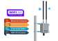 Outdoor CPE AP Router Wireless Access Point WiFi Repeater Dengan Eksternal ANT